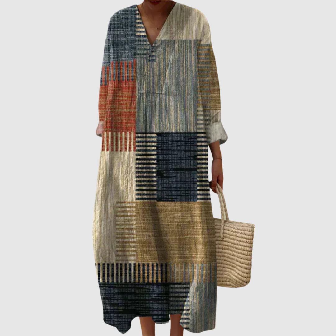 Pilar - Vestido Abstracto