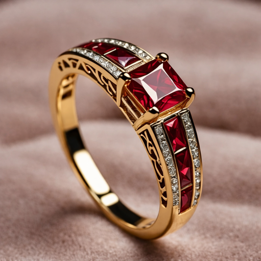 Isabela™ | Anillo emperatriz rubí