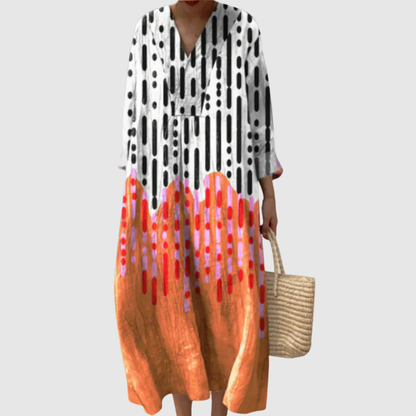 Lara - Vestido Túnica Geométrico