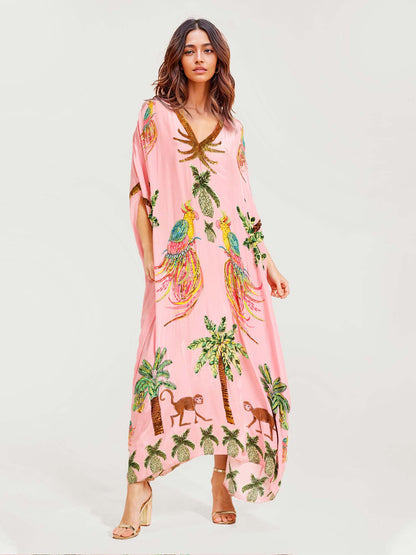 Alejandra - Vestido Largo Estampado