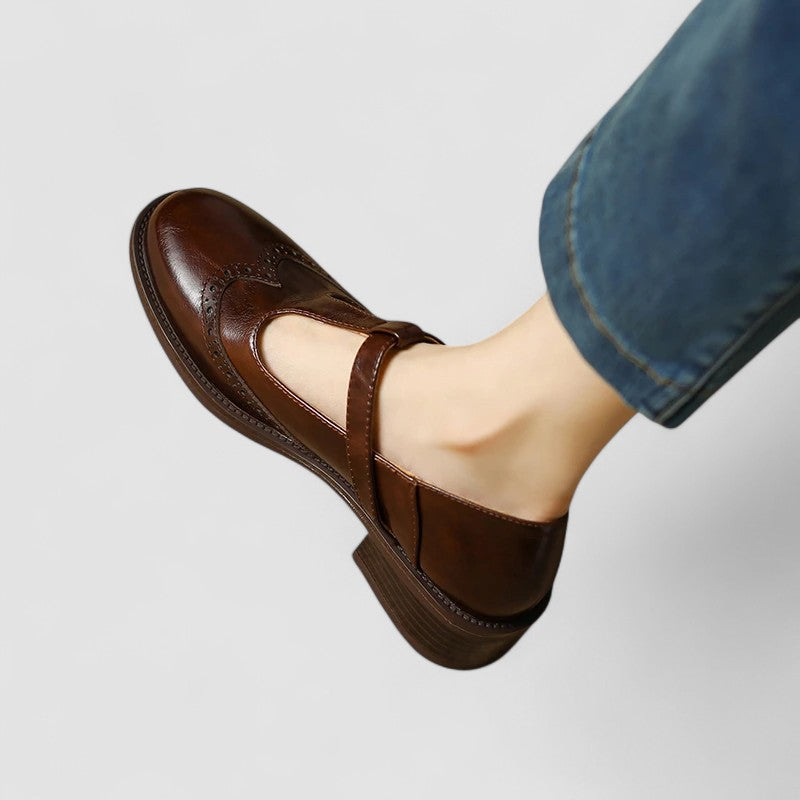 Olyssiah - Zapatos ortopédicos Mary Jane para mujer