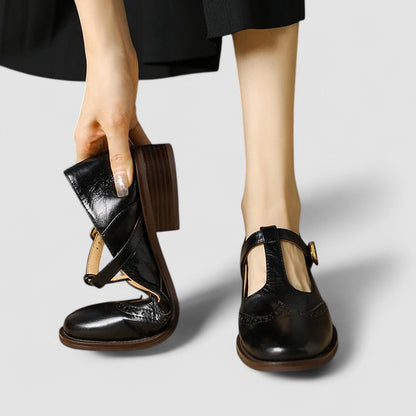 Olyssiah - Zapatos ortopédicos Mary Jane para mujer
