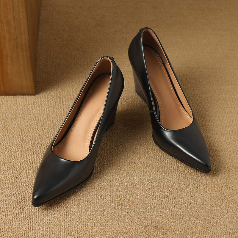 Verona - Elegantes zapatos de tacón bloque para mujer