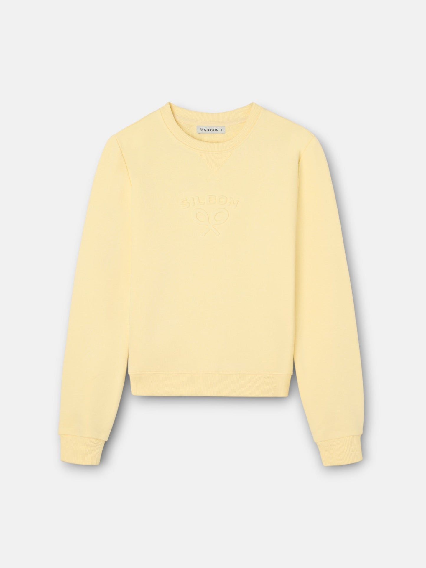 Sudadera woman silbon clasico amarilla