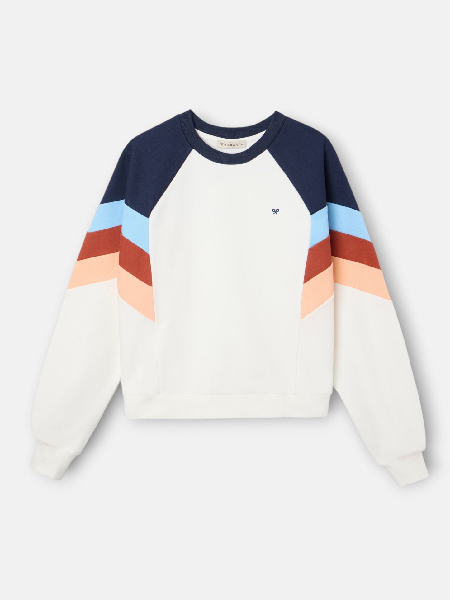 Sudadera woman tricolor azules