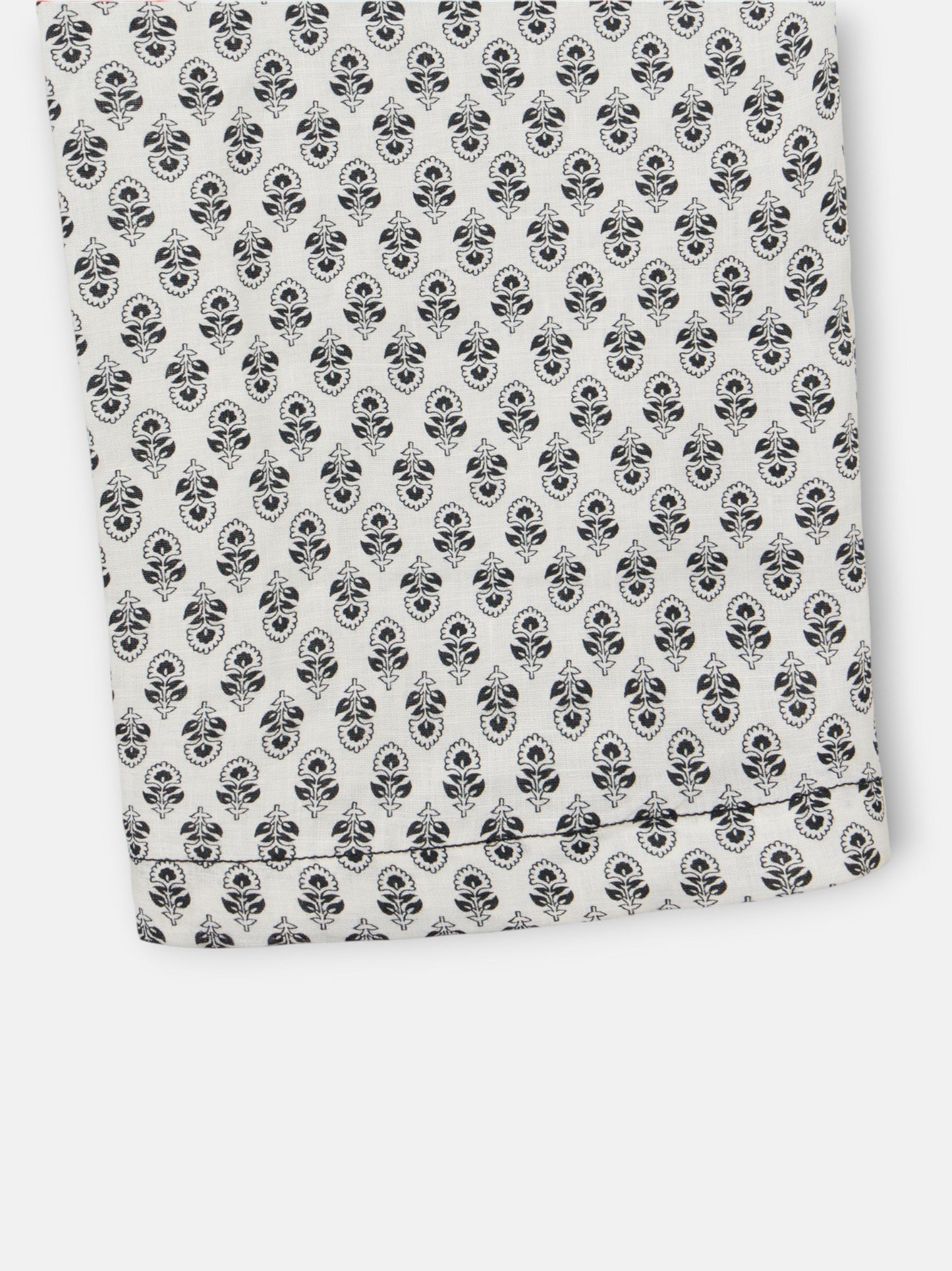 Mono lino estampado blanco