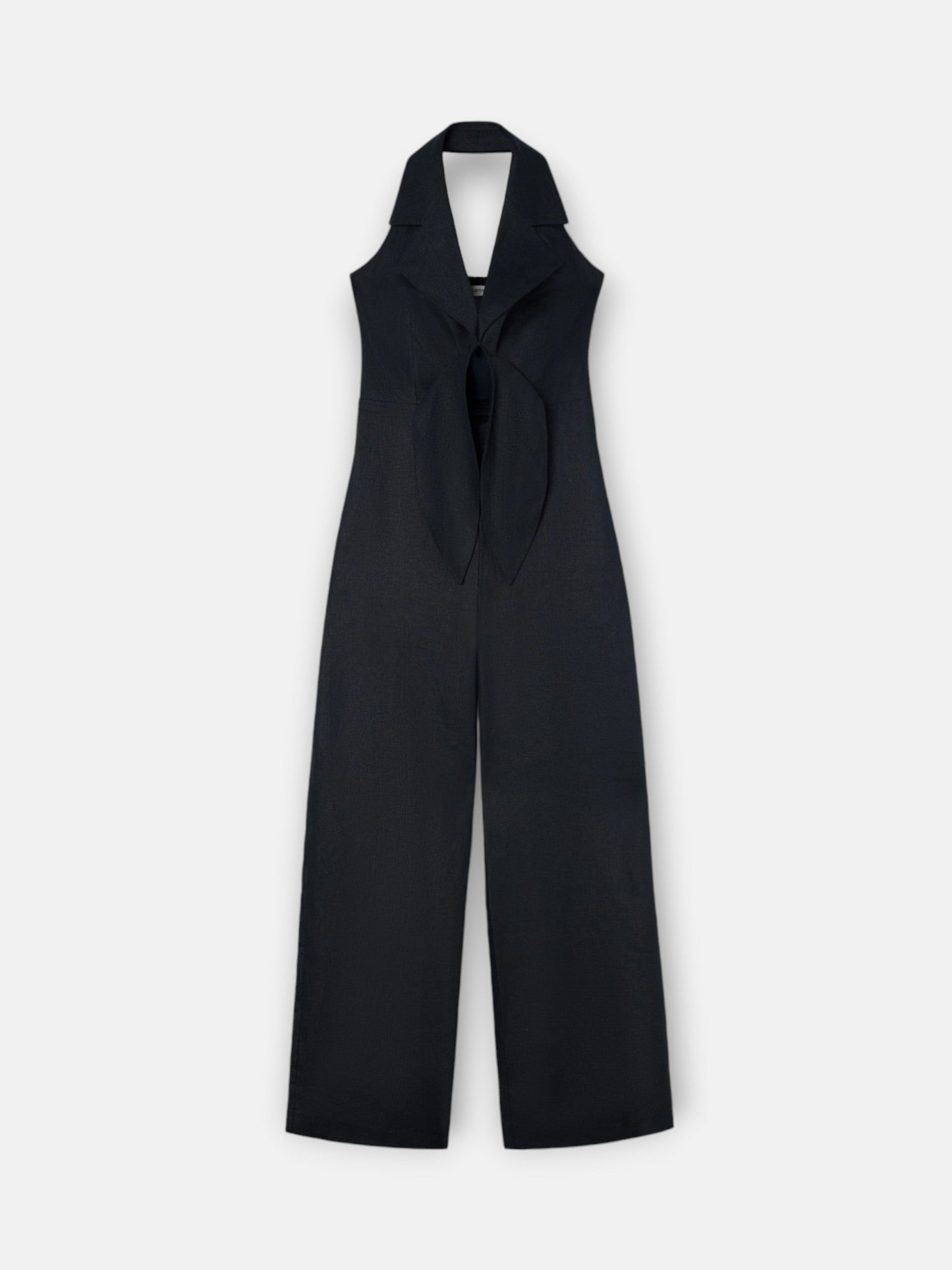 Mono halter lino negro