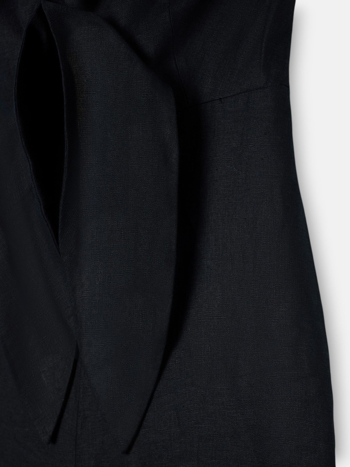 Mono halter lino negro