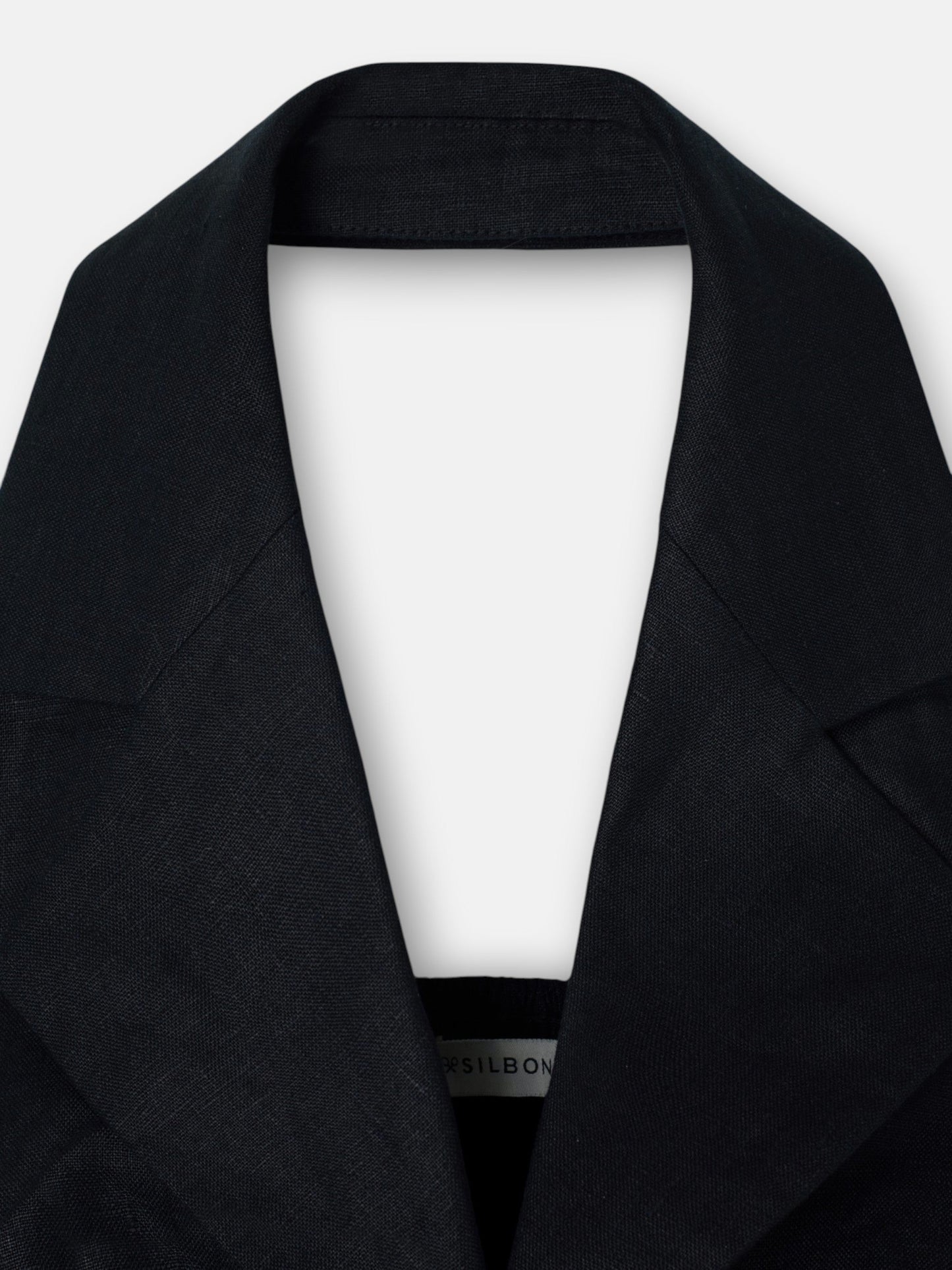 Mono halter lino negro
