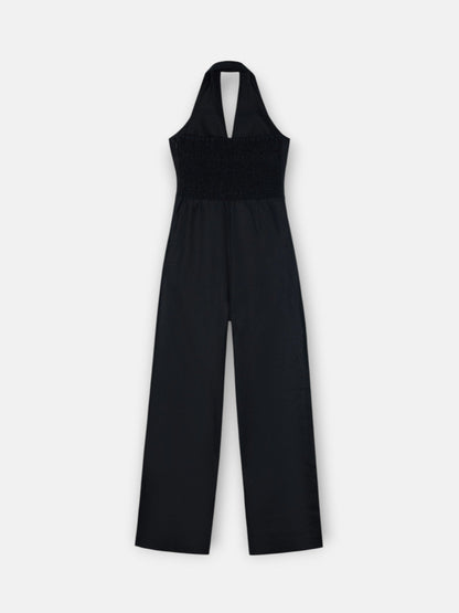 Mono halter lino negro