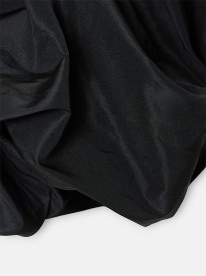Top CaprilexSilbon tafeta negra