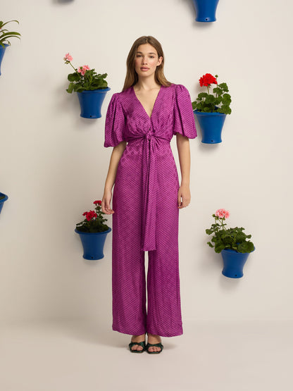 Mono event collection nudo lunares morado