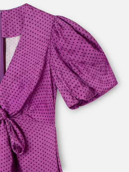 Mono event collection nudo lunares morado