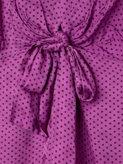Mono event collection nudo lunares morado