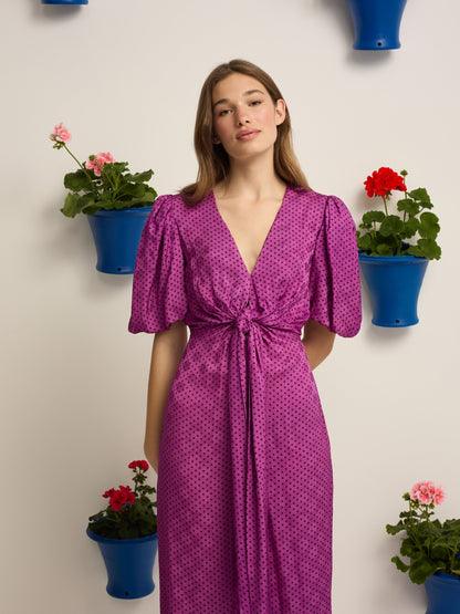 Mono event collection nudo lunares morado