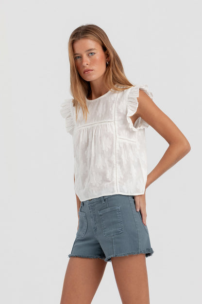 BLUSA DETALLE FLORES