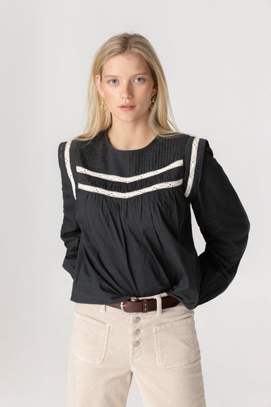 BLUSA JARETAS CONTRASTE