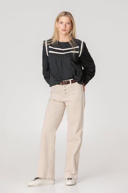 BLUSA JARETAS CONTRASTE