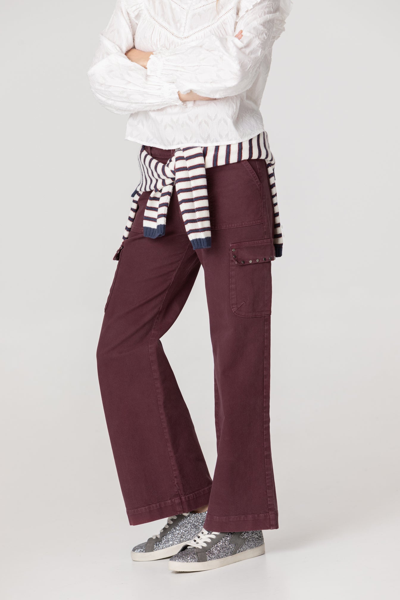 BLUSA TEXTURA VOLANTES