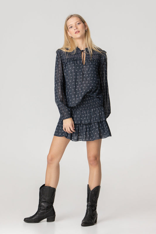 FALDA MINI FRUNCIDA