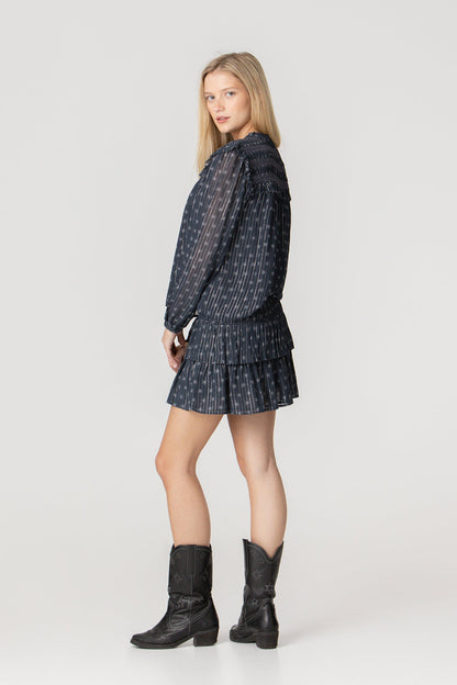 FALDA MINI FRUNCIDA