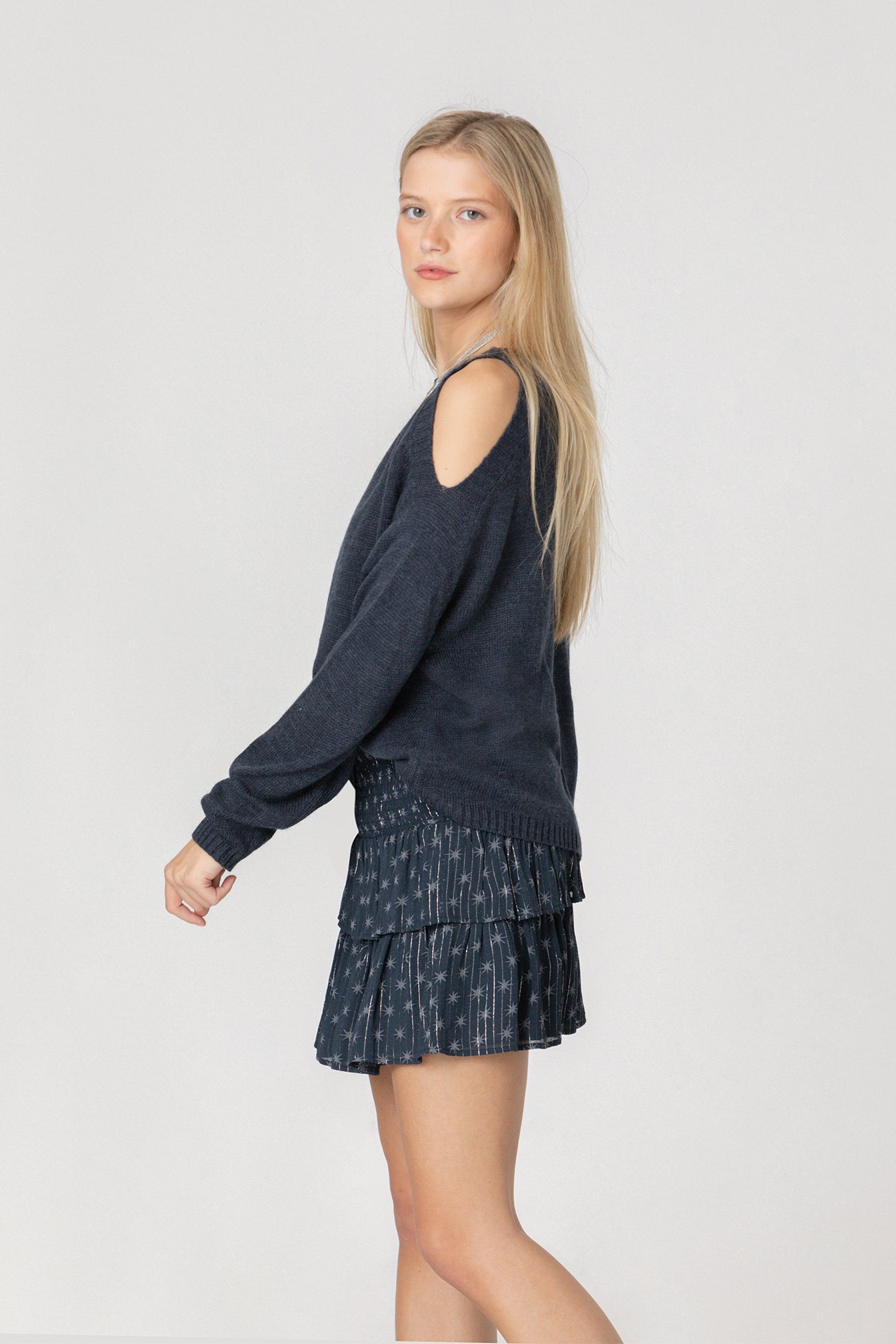 FALDA MINI FRUNCIDA