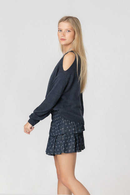 FALDA MINI FRUNCIDA