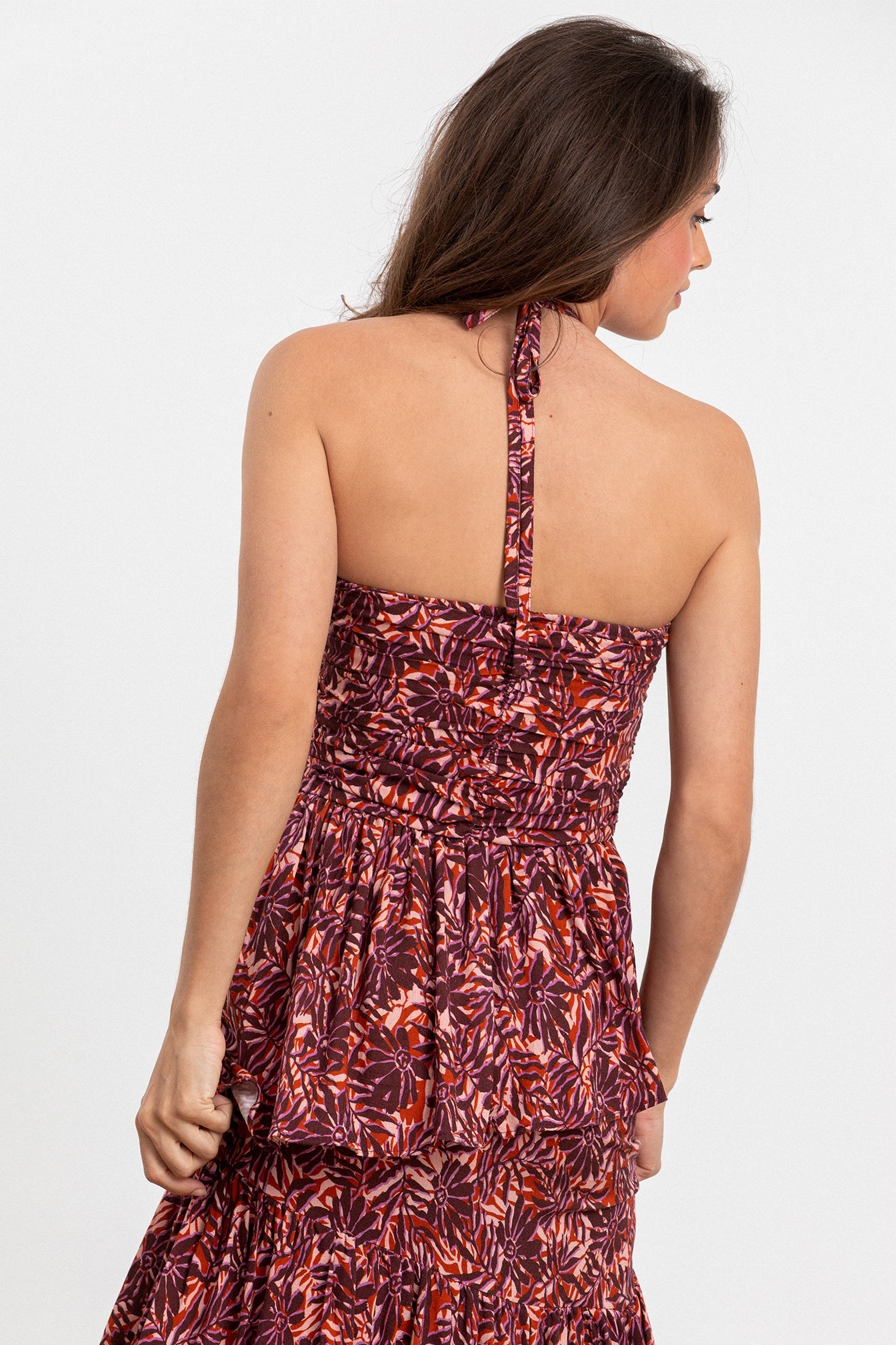 VESTIDO MIDI VOLANTES RENATA
