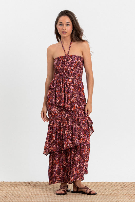 VESTIDO MIDI VOLANTES RENATA