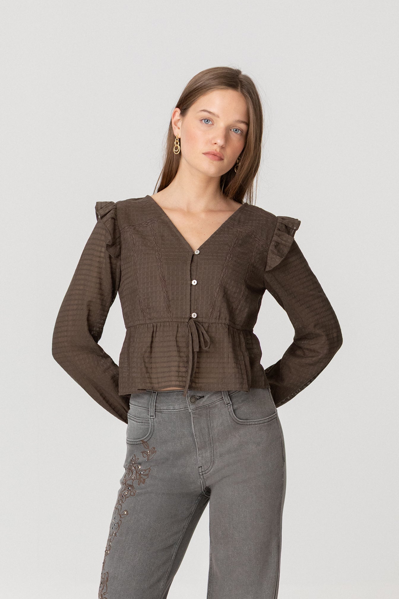 TOP ENTREDOS ESCOTE PICO