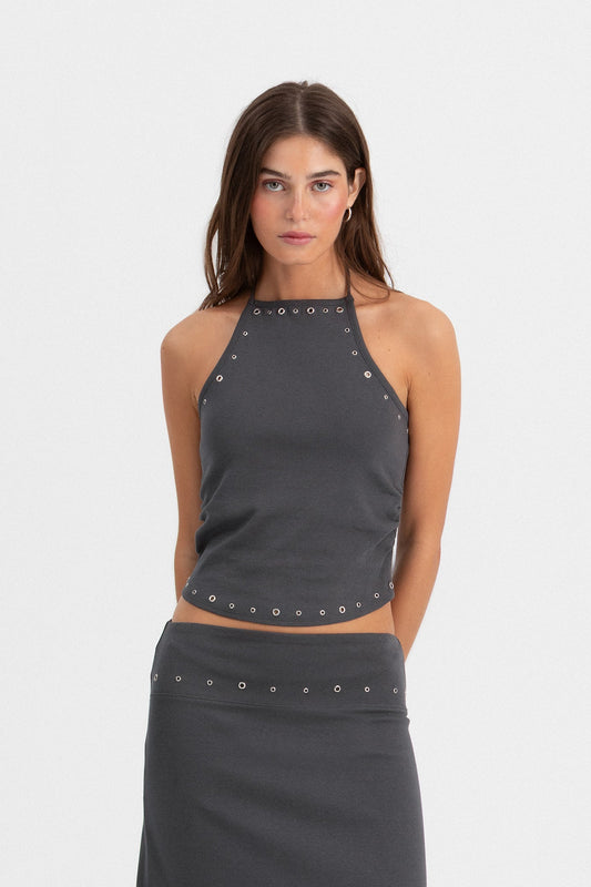 TOP FRUNCE EYELETS