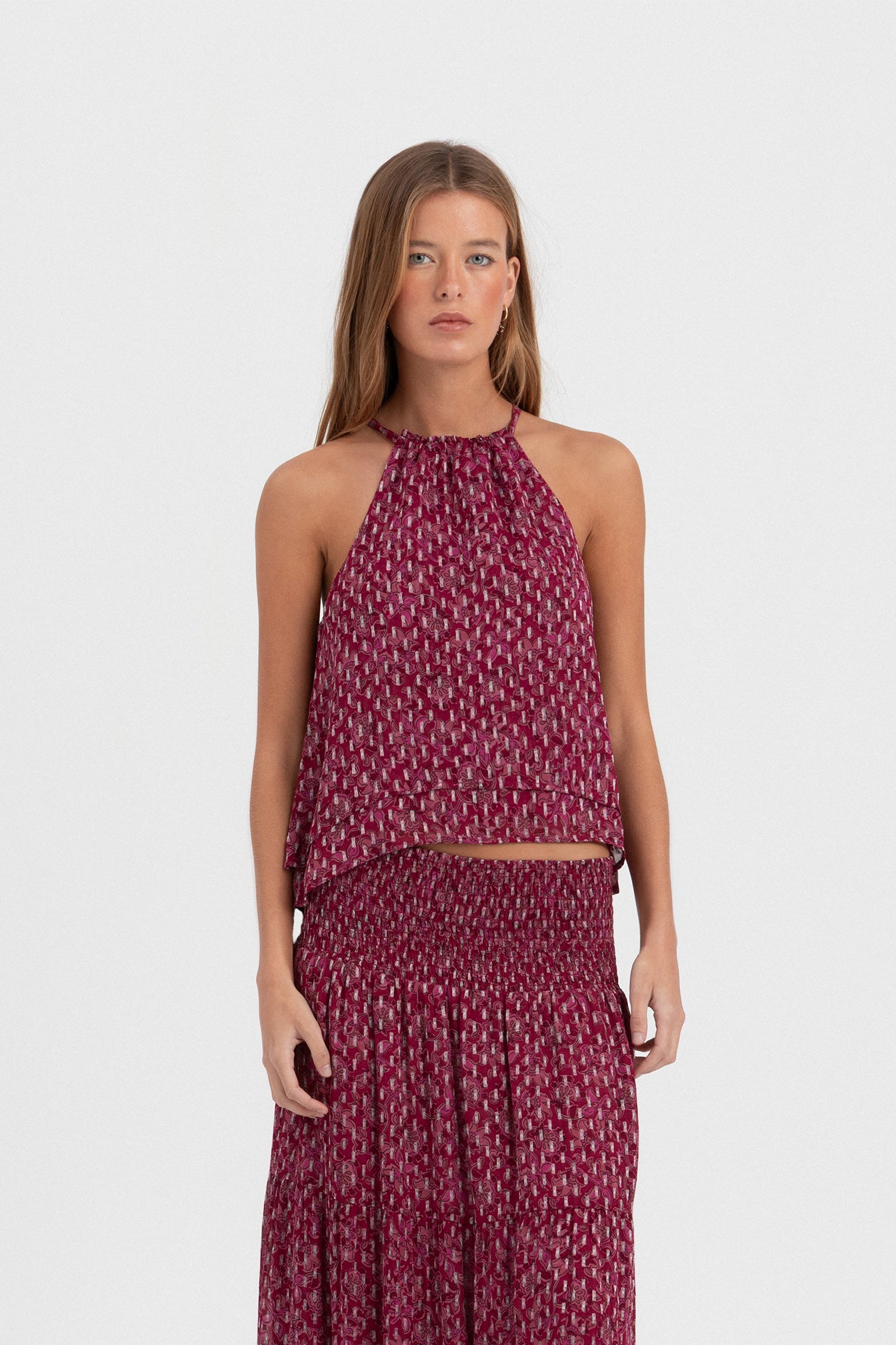 TOP HALTER DETALLE LUREX