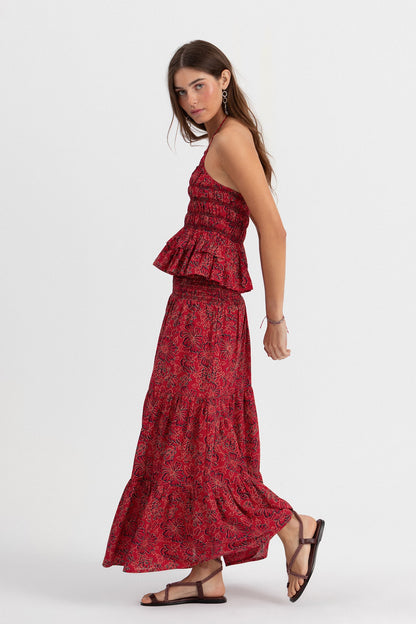 TOP HALTER ESTAMPADO