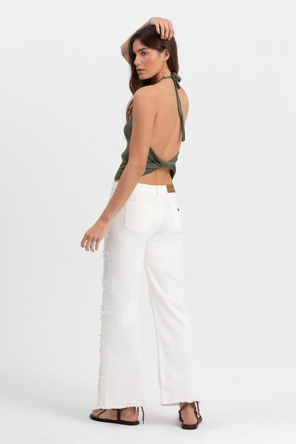 TOP HALTER LUREX TACHAS