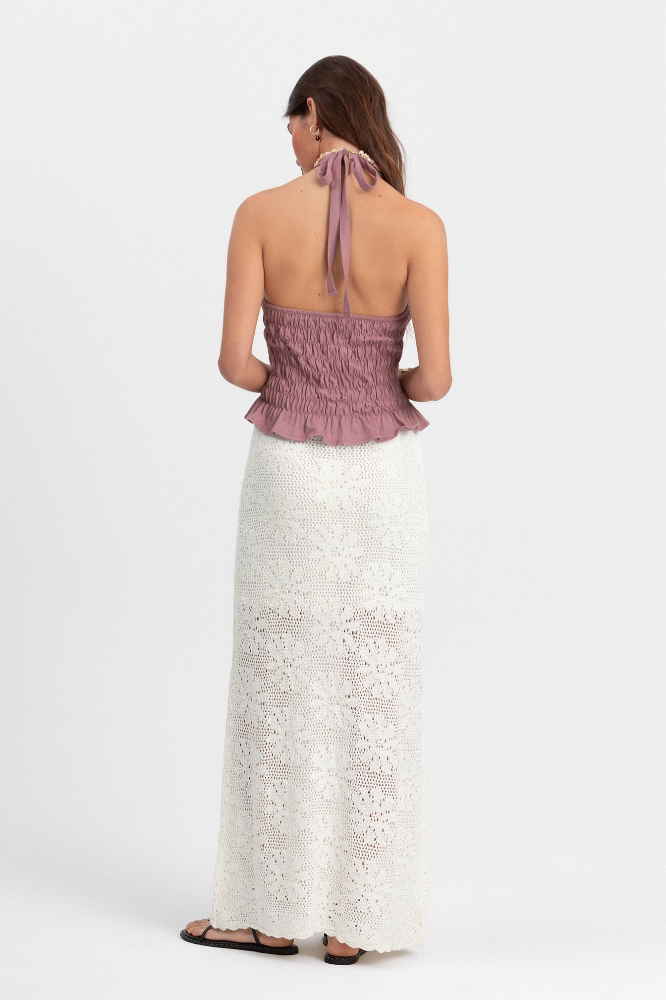 TOP HALTER NIDO ABEJA