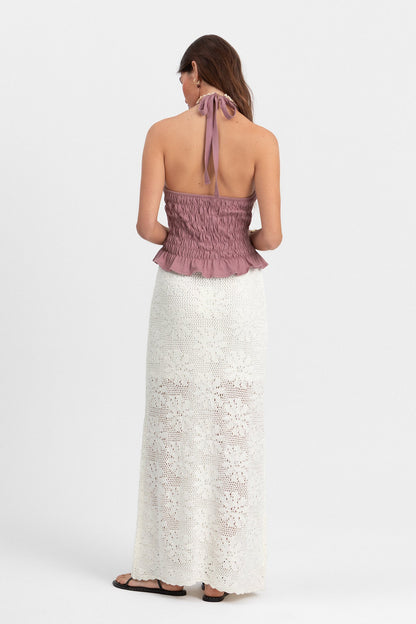 TOP HALTER NIDO ABEJA