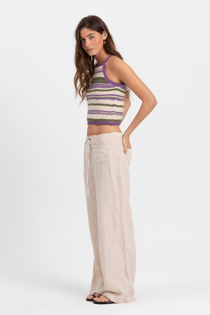 TOP HALTER RAYAS