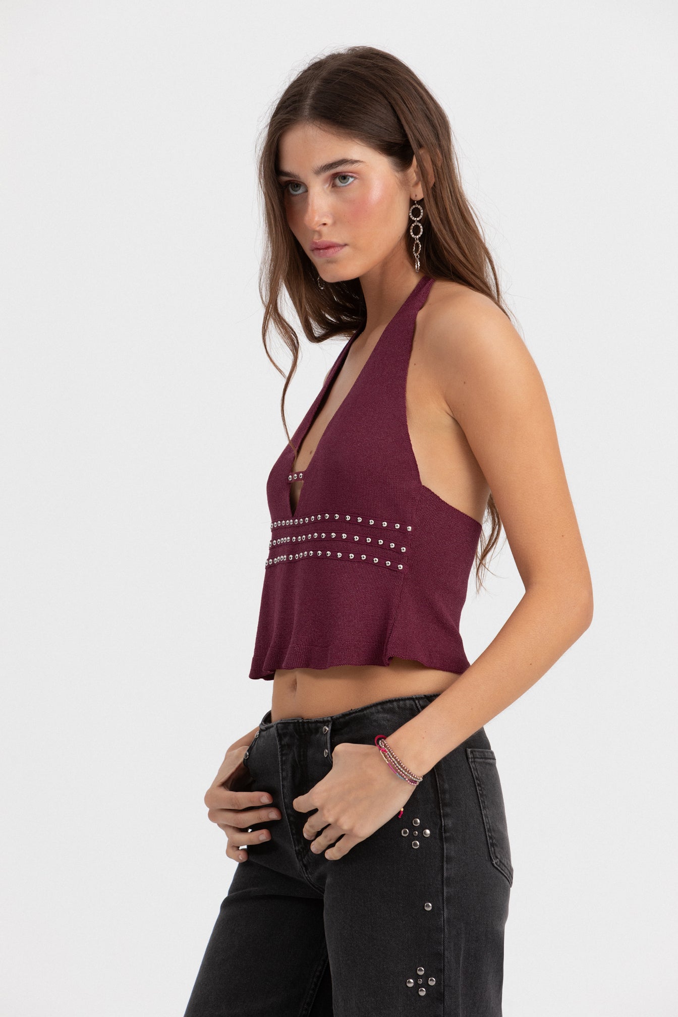 TOP HALTER TACHAS