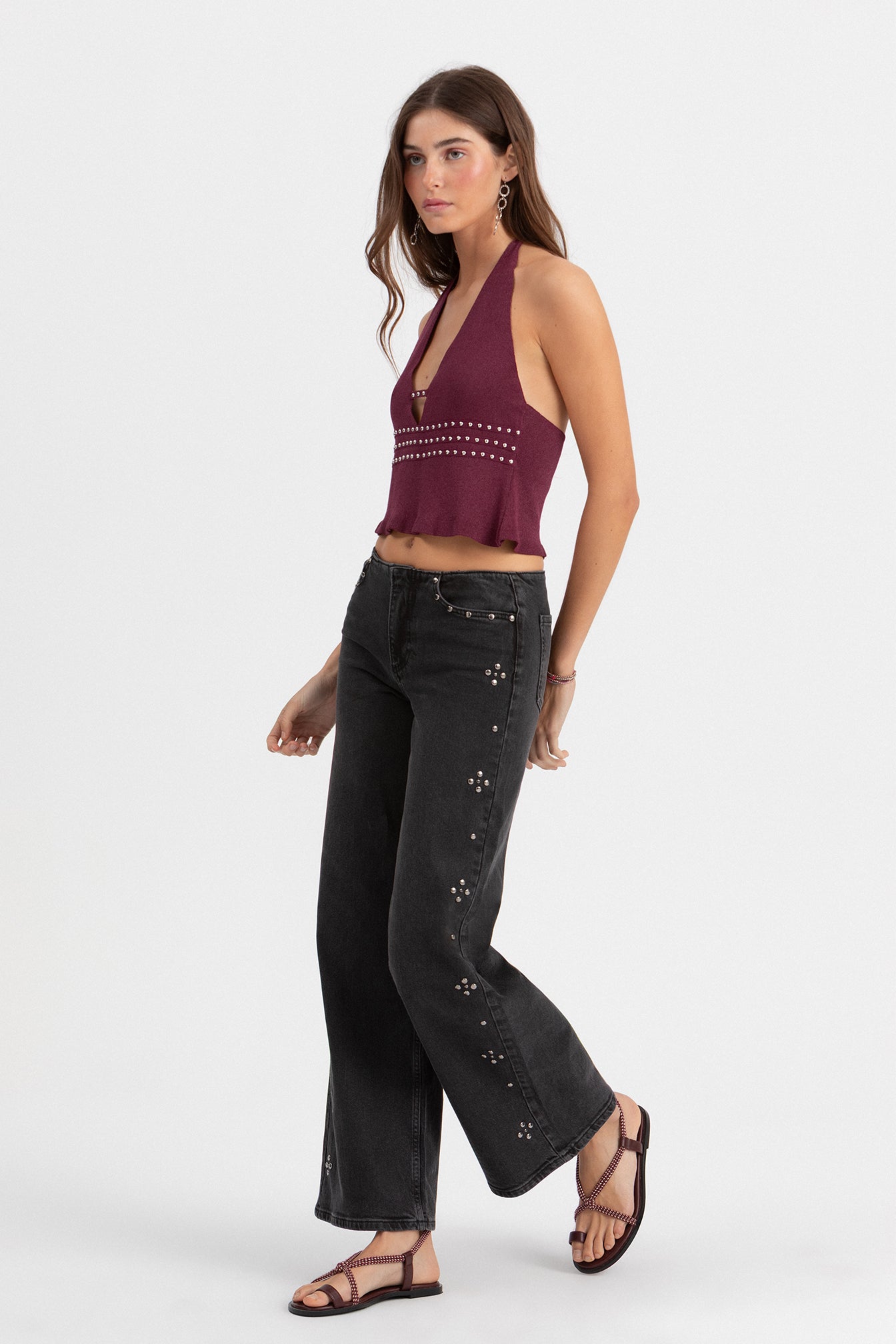 TOP HALTER TACHAS