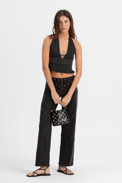 TOP HALTER TACHAS