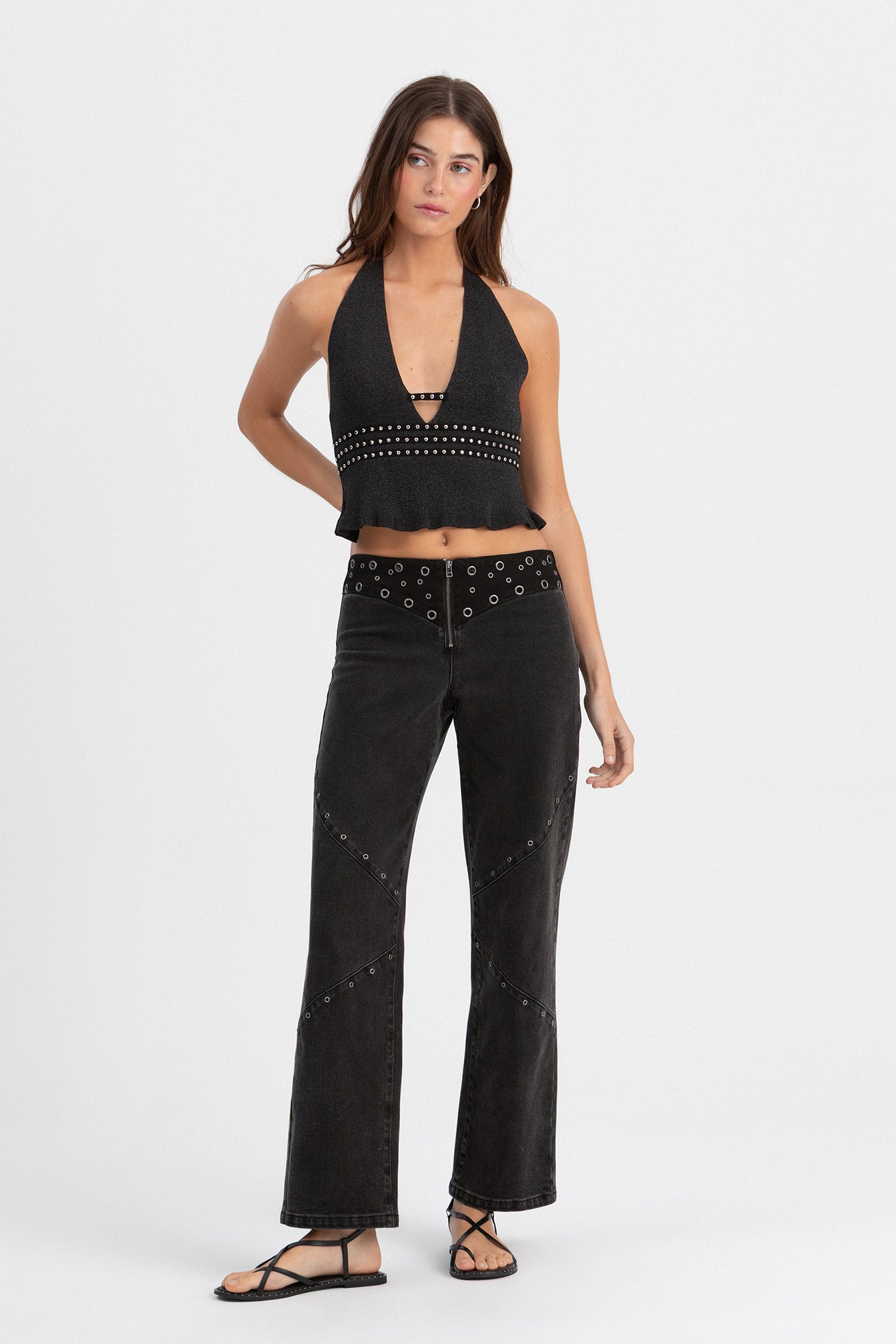 TOP HALTER TACHAS