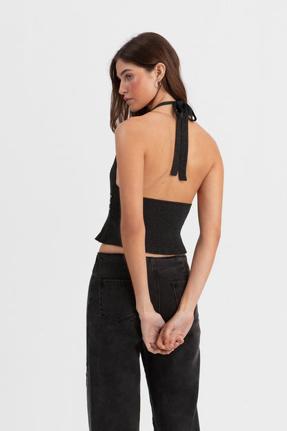 TOP HALTER TACHAS
