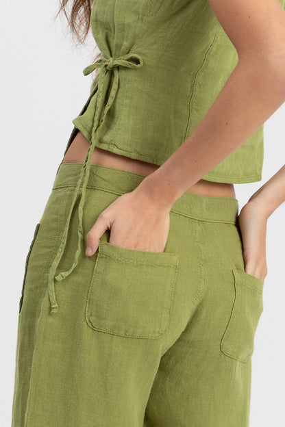 TOP LINO CRUZADO LAZADA