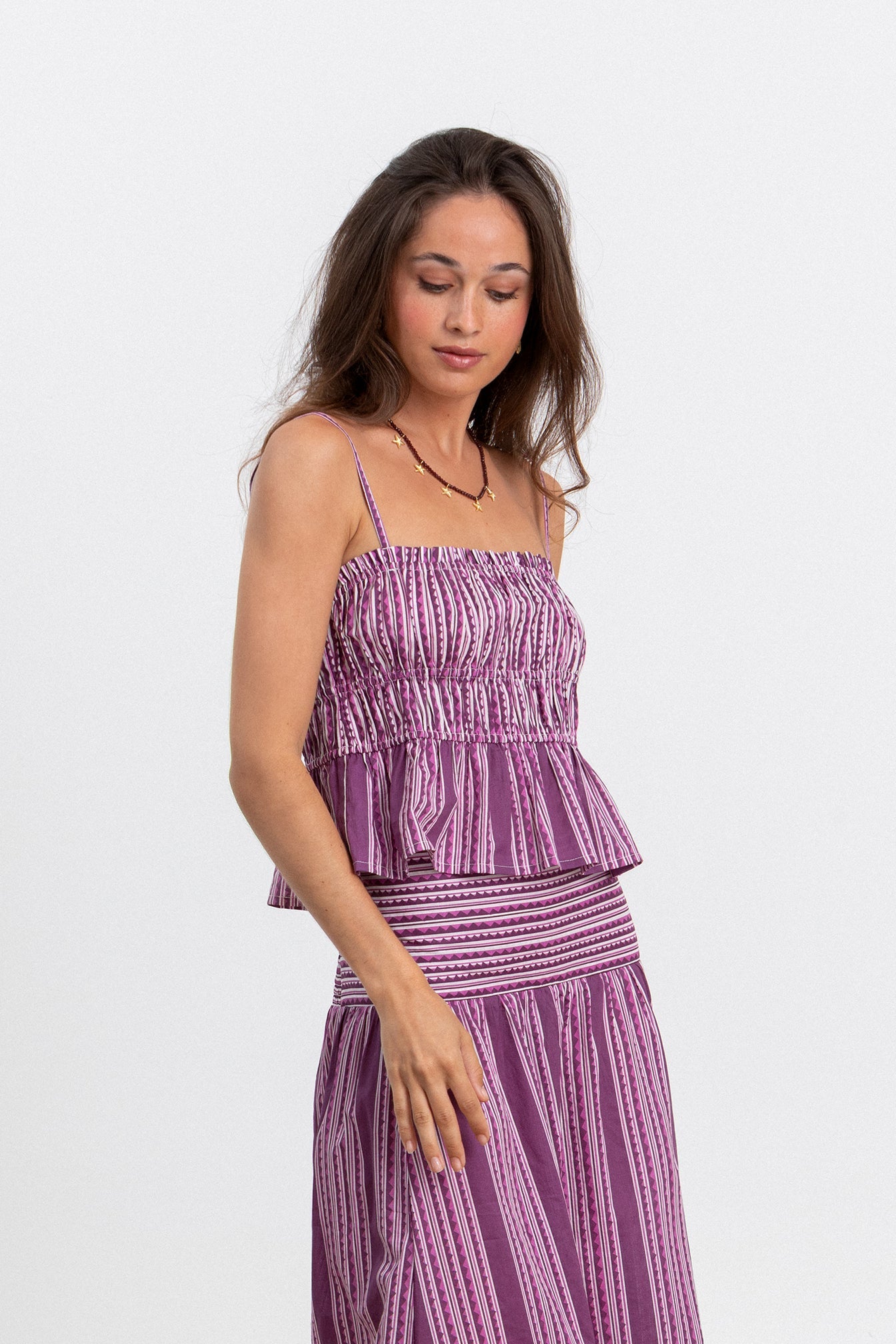 TOP RAYAS ESTAMPADAS