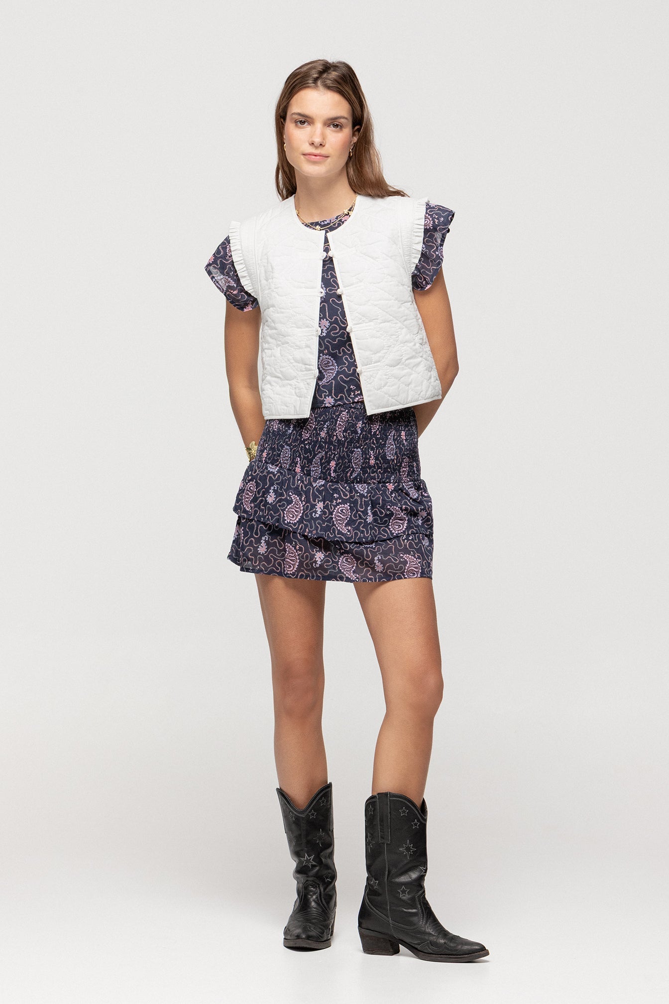 TOP VOLANTES ESTAMPADO