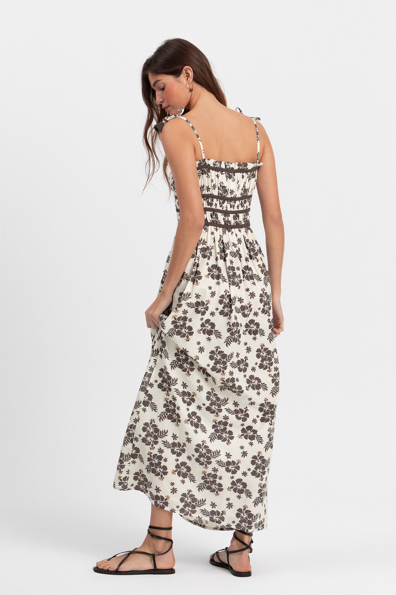 VESTIDO MIDI ESTAMPADO