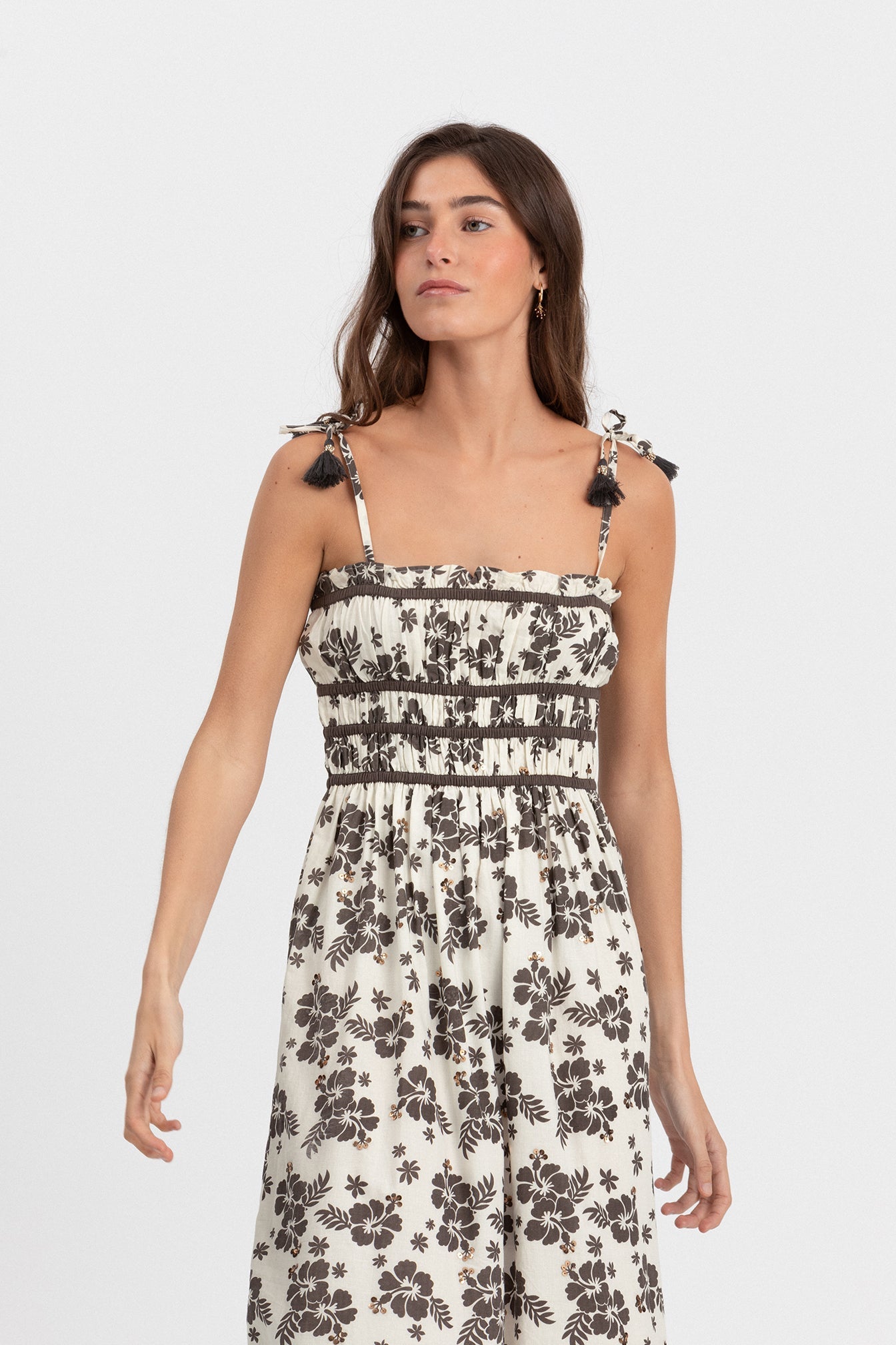 VESTIDO MIDI ESTAMPADO