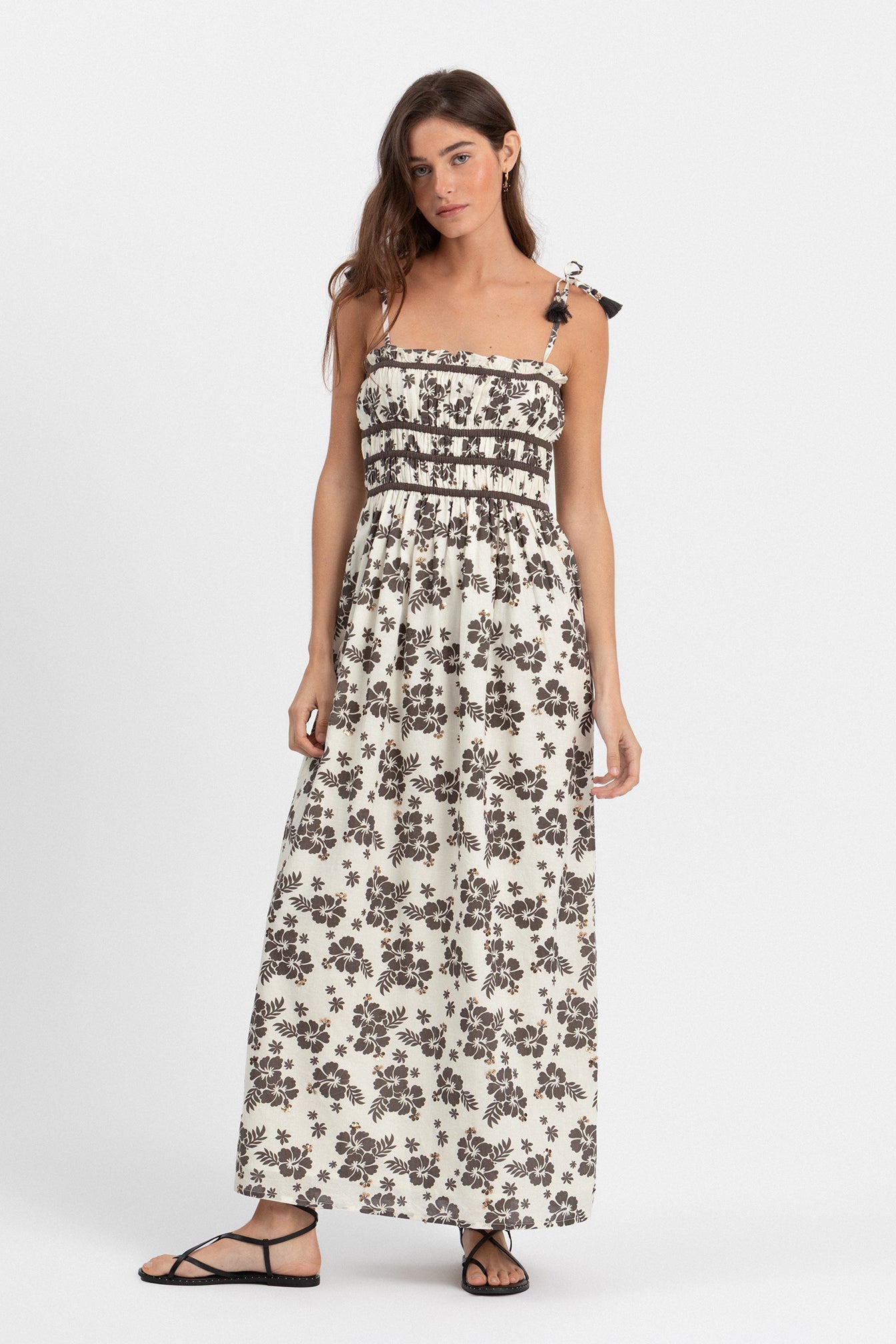 VESTIDO MIDI ESTAMPADO