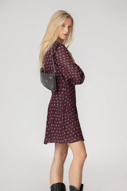 VESTIDO MINI ESTAMPADO