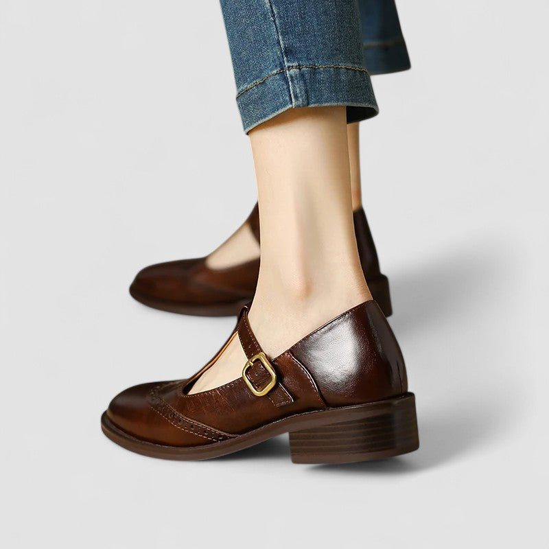 Olyssiah - Zapatos ortopédicos Mary Jane para mujer